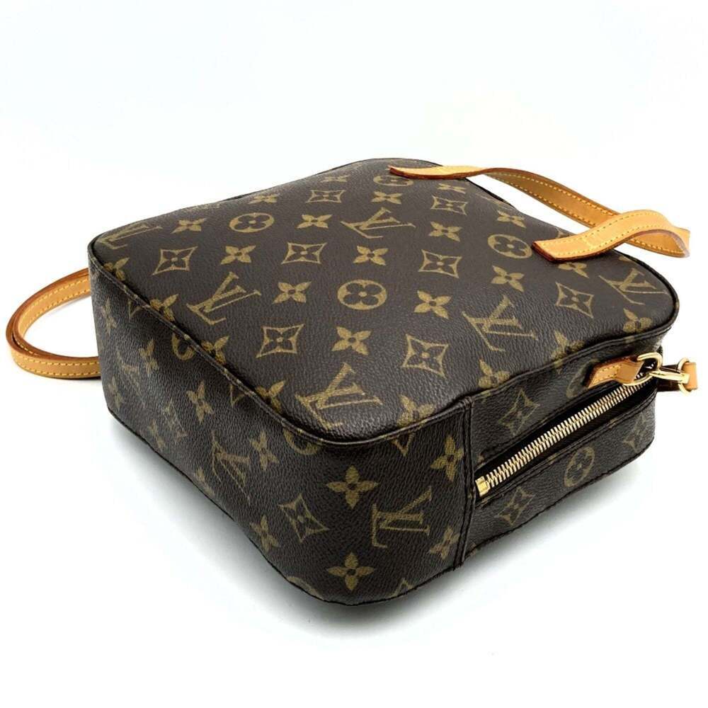 LOUIS VUITTON Authentic Brown Monogram Canvas Shoulder Bag - Picture 3 of 10